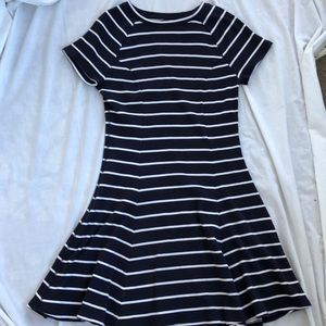BDG Striped Navy Dress